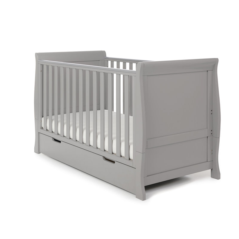 Stamford Cot Bed, Warm Grey