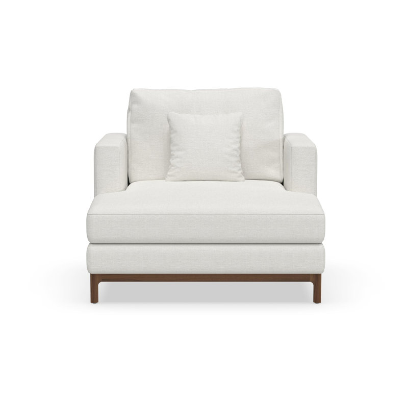 Qi monoplace, Motif H2008-1A / noyer naturel