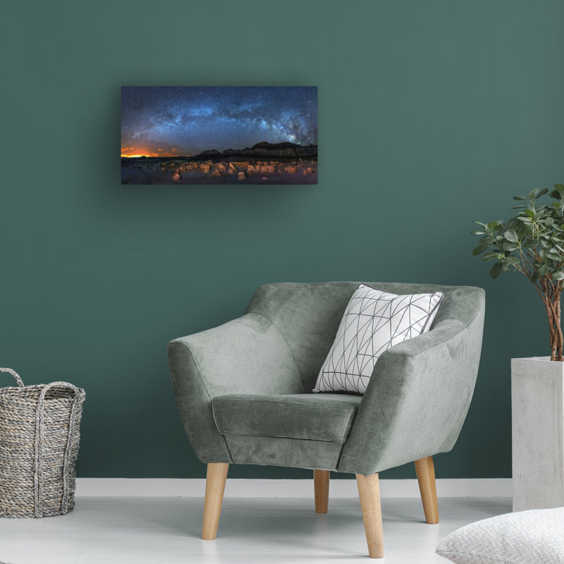 Art sur toile, «Hua Zhu Bisti», H 12 po x l 24 po