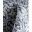 Tapis noué à la main de conception unique Ikat - bleu, 9 pi 1 po x 12 pi 3 po