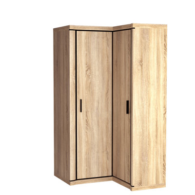 Temma 2 Door Laminate Wardrobe