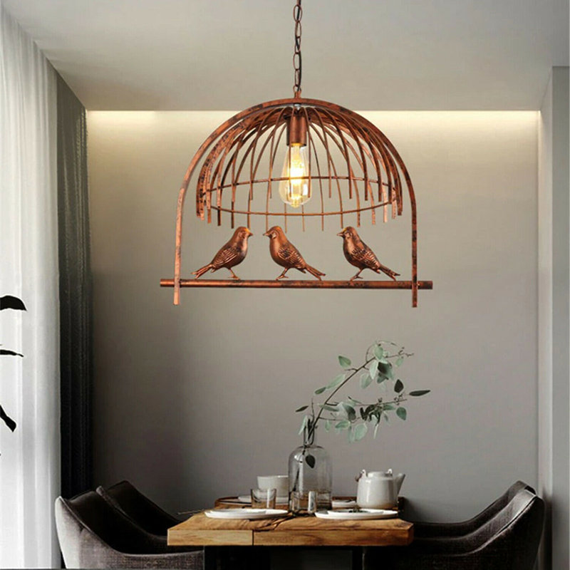 Hinerk 1 - Light Pendant, Rustic Red
