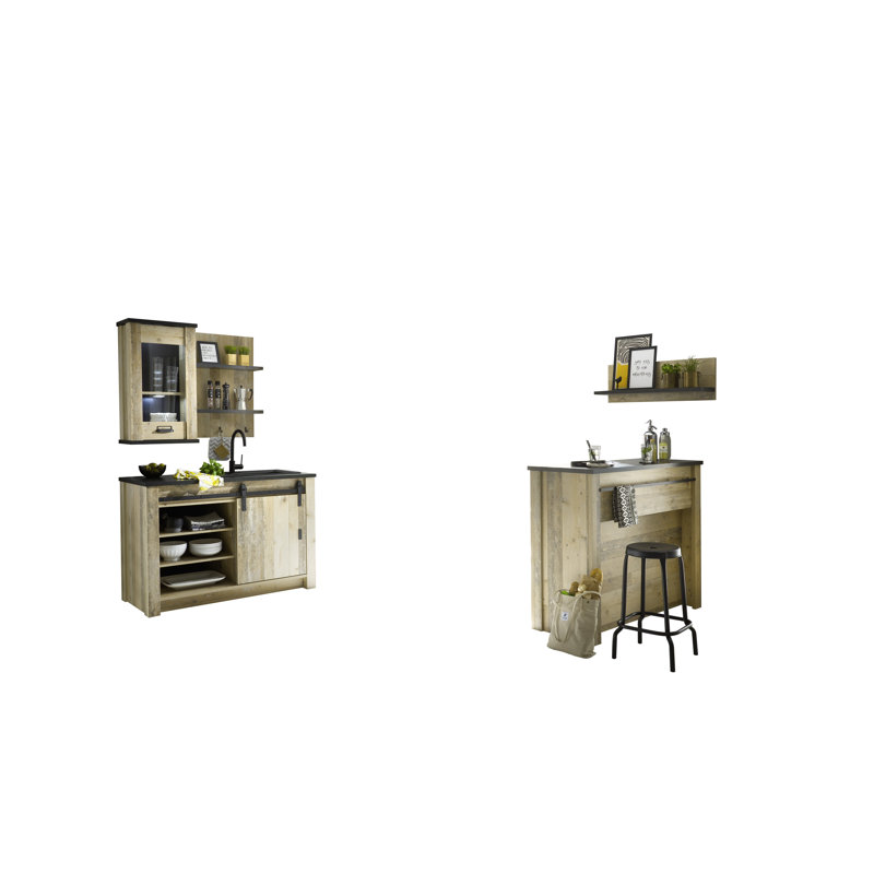 201cm Kitchen Pantry, Natural