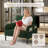 Corduroy Fabric, Comfortable Monochrome Single Person Wide Seat Chair, Suitable For Living Rooms And Bedrooms-304733811