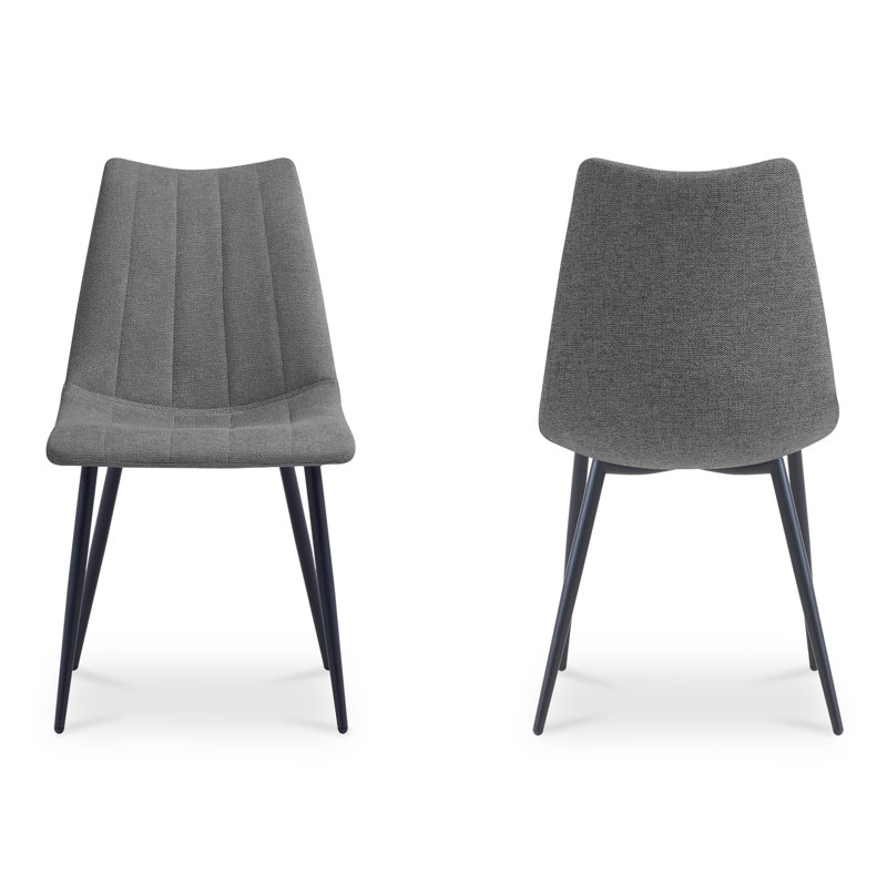 Upholstered Dining Chair, Gray
