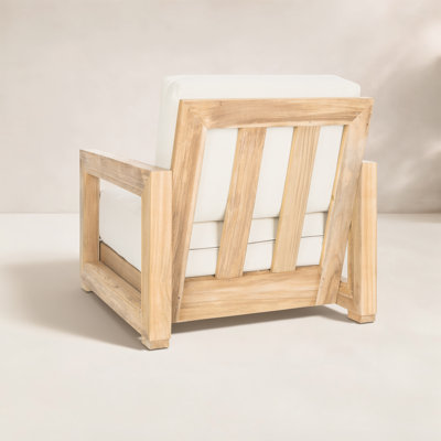 Melrose Teak Outdoor Lounge Chair