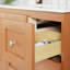 Armoire de salle de bain sans plateau en aulne moyen l 24 po x P 21 po x H 34,5 po Shaker-845789436