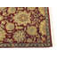 Tapis oriental rouge fait à la main 3 x 5 Agra Jaipur