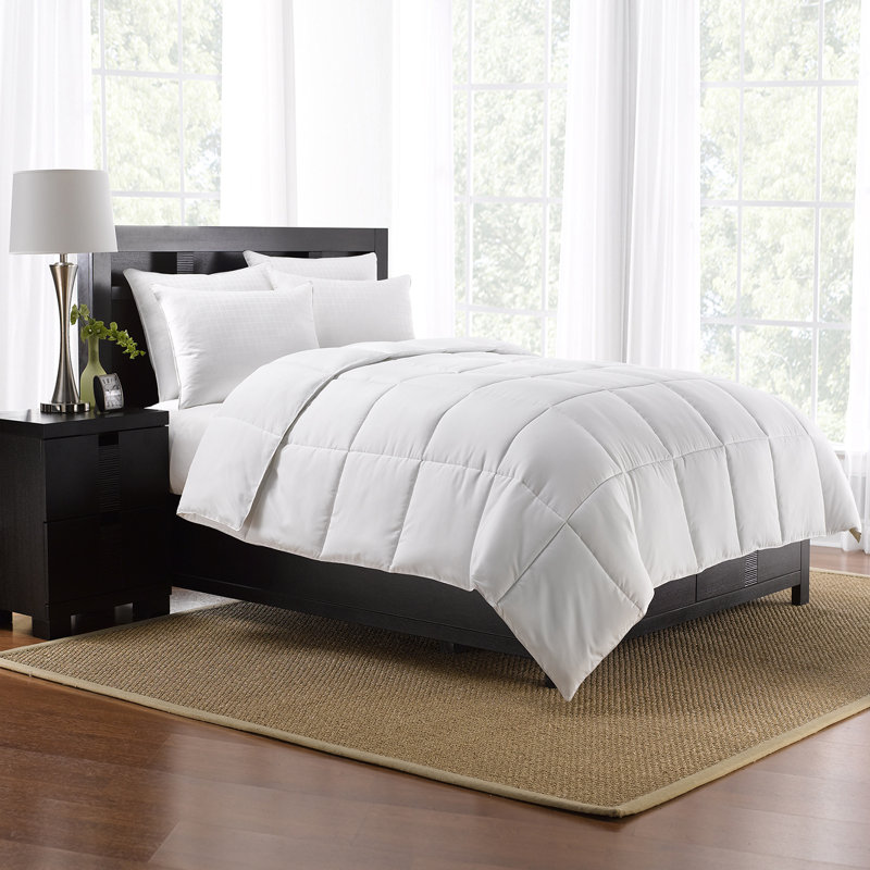 Édredon léger en duvet blanc 100% certifié RDS toutes saisons, Très grand