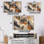 Ensemble de salon mural en marbre gris agate Slab Structures-291502905-291502902