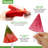 Tovolo Watermelon Stackable Pop Molds 