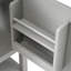 Meuble-lavabo de 20 po avec lavabo, armoire de salle de bain avec porte à fermeture douce, support de rangement et tablette ouverte-114497884