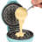 Nostalgia MyMini Personal Electric Waffle Maker, Hash browns, French Toast, Grilled Cheese, Quesadilla, Brownies, Cookies