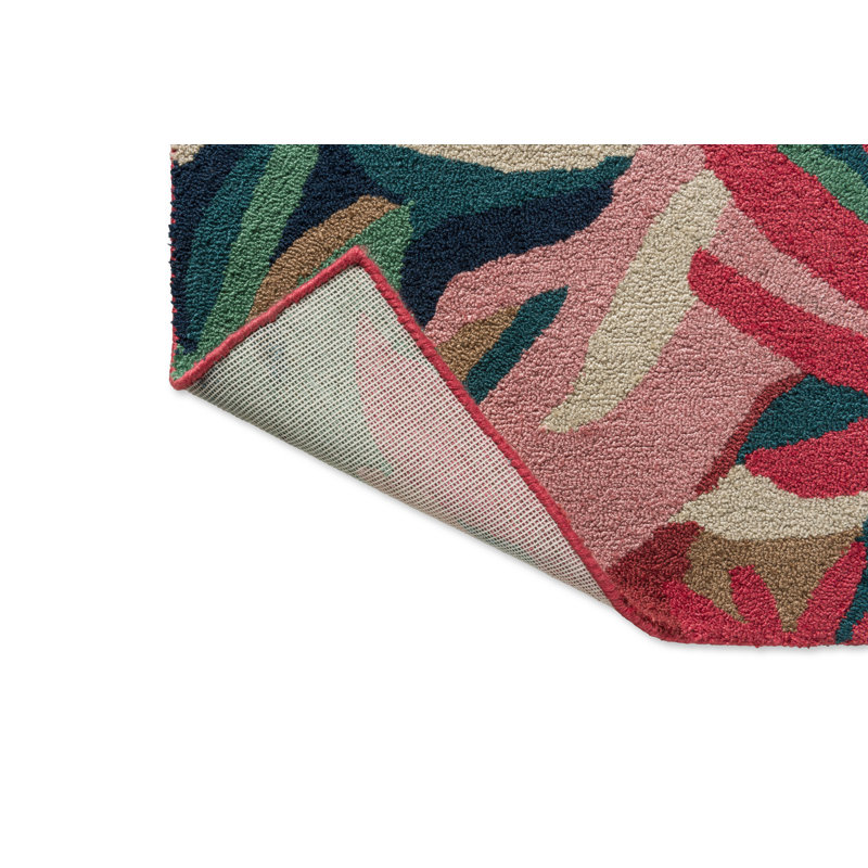 Melora Hand Tufted Floral Area Rug, Rectangle 8'2" x 11'6"