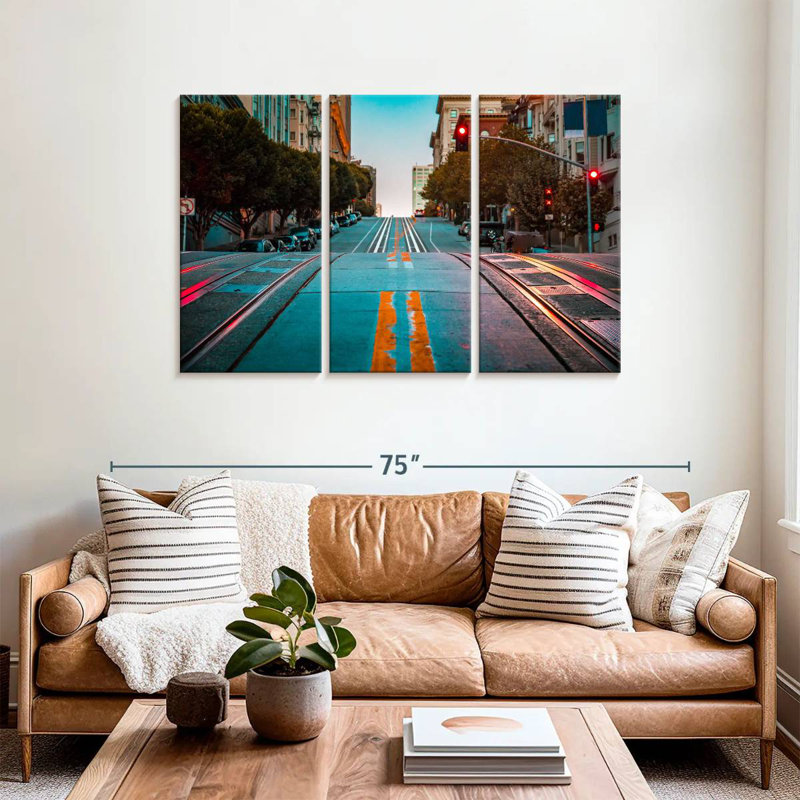 Sireci San Francisco Street, 36" H x 57" W