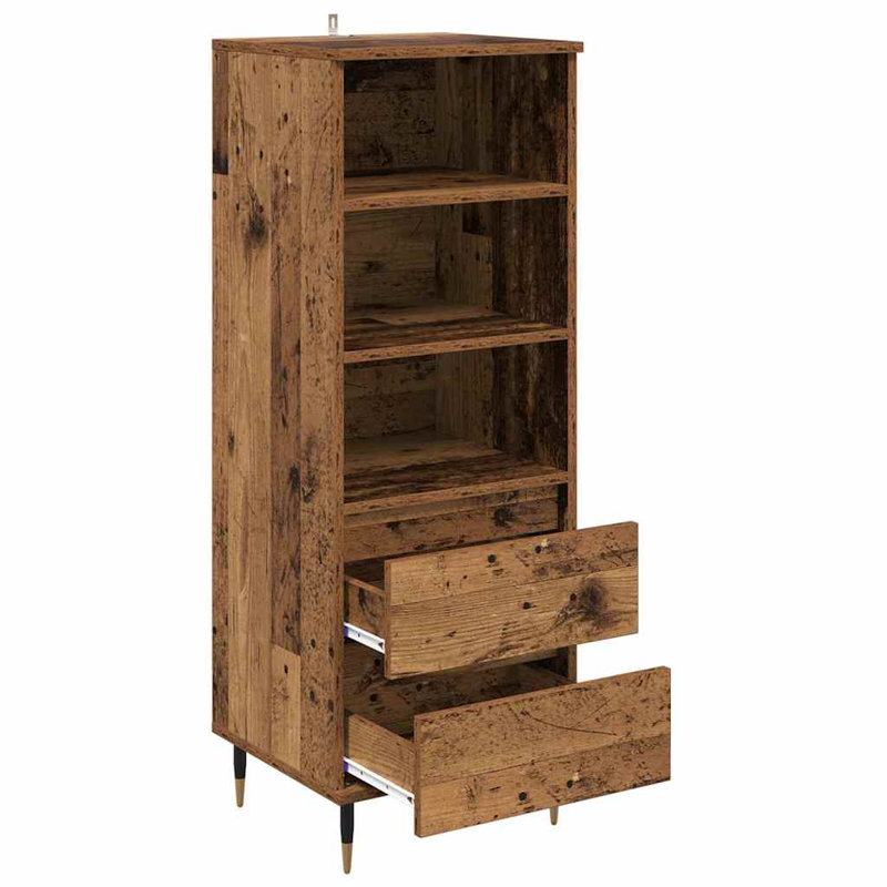 40cm Sideboard, Old Wood