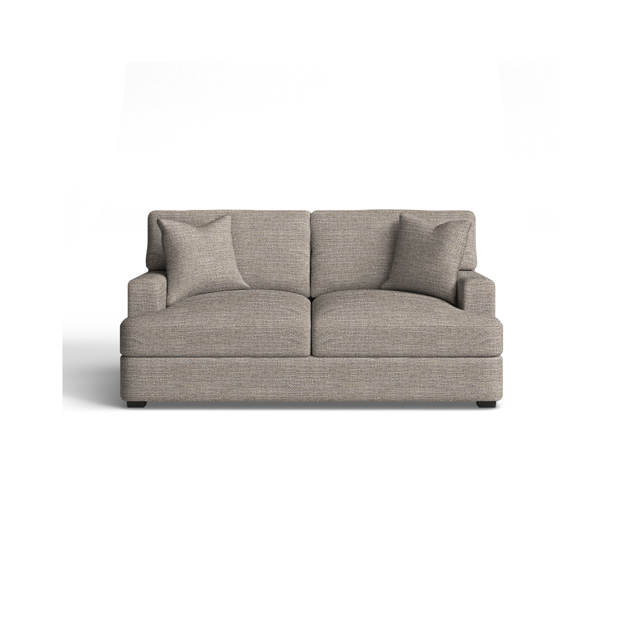 Emilio 65'' Upholstered Loveseat, Sustain® Dursky Linen