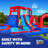13.1' x 15.9' Bounce House with Water Slide and Air Blower-80327265