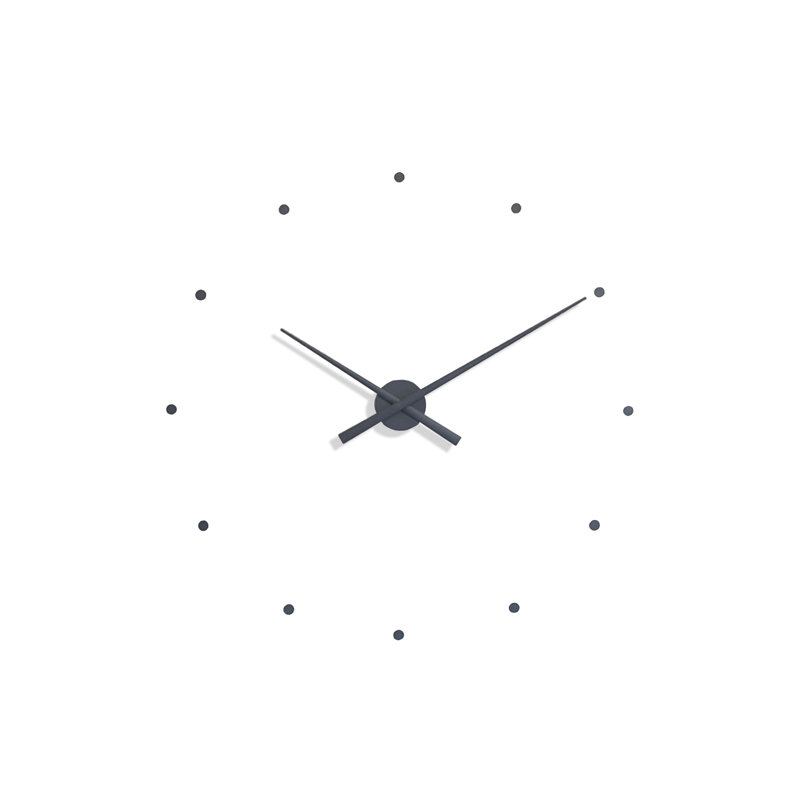 Horloge murale, gris, Grand