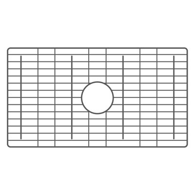 25.75"x14.25" Bottom Grid in Champagne Bronze PVD