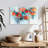 Abstract Floral Poppies