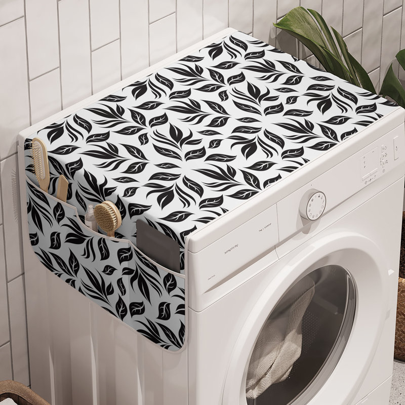 Ensemble de 2 bacs à linge de 47 po x 18,5 po gris anthracite East Urban Home