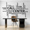 Autocollants muraux en vinyle Call Center
