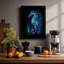 Luminous Seahorse Modern - Print-136695481-136695483