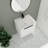 Khaley 24.27 " W Wall Mounted 1 Single Vanity Bathroom Vanity With Ceramic Top