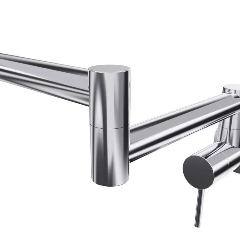 Gemini Pot Filler with Accessories, Chrome