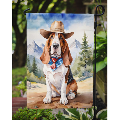 Drapeau Cowboy Welcome Garden