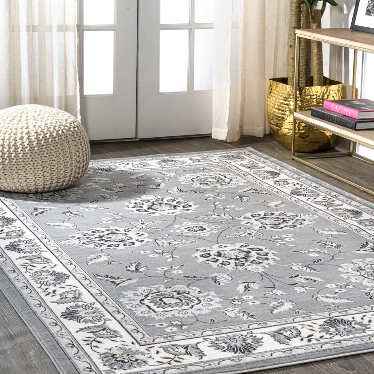 Yeghivart French Cottage Gray/Cream Rug