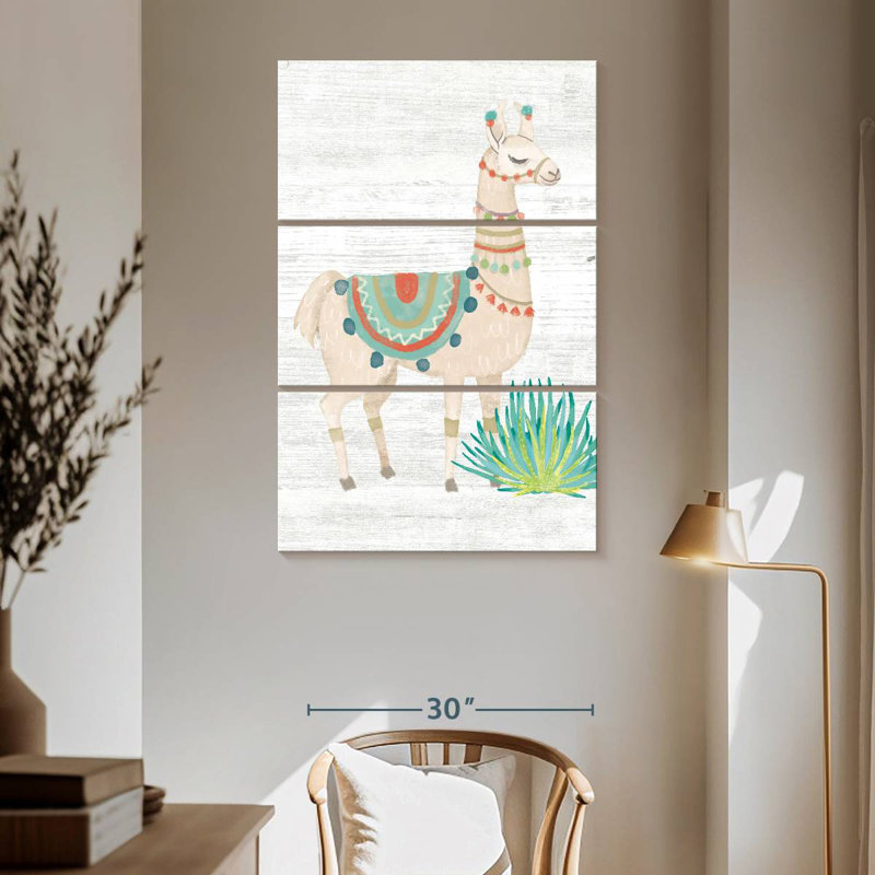 Brampt Lovely Llamas Green