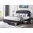 Talmo Upholstered Panel Bed Frame with Storage Drawers, Nailhead Trim Headboard-2104553615-2046103635