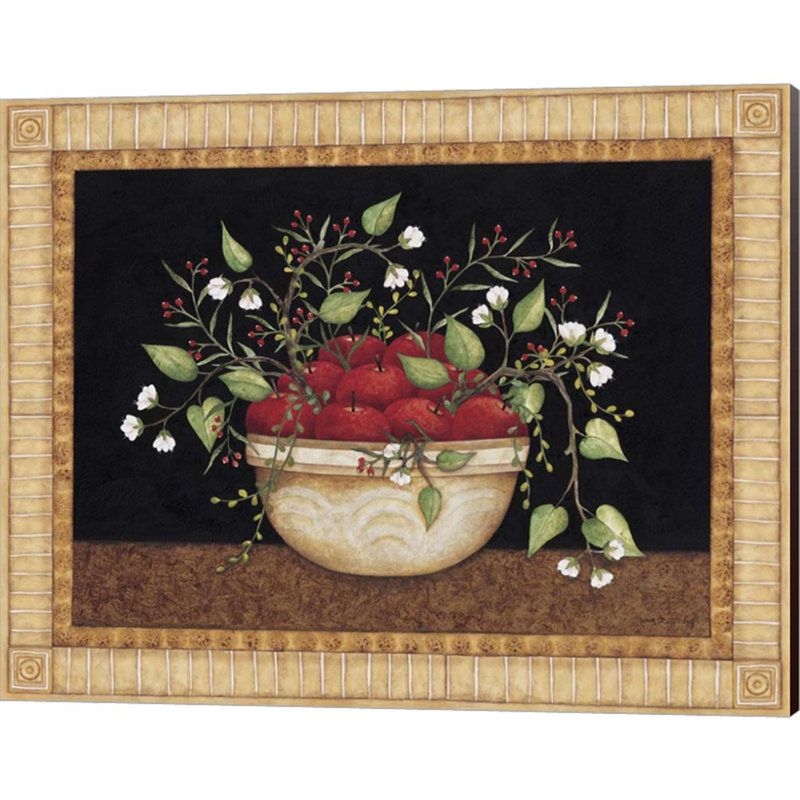 «Apples & Strawberries» par Robin Betterley, art sur toile (ensemble de 2)