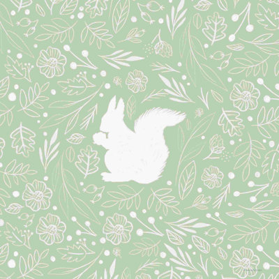 Écureuil floral