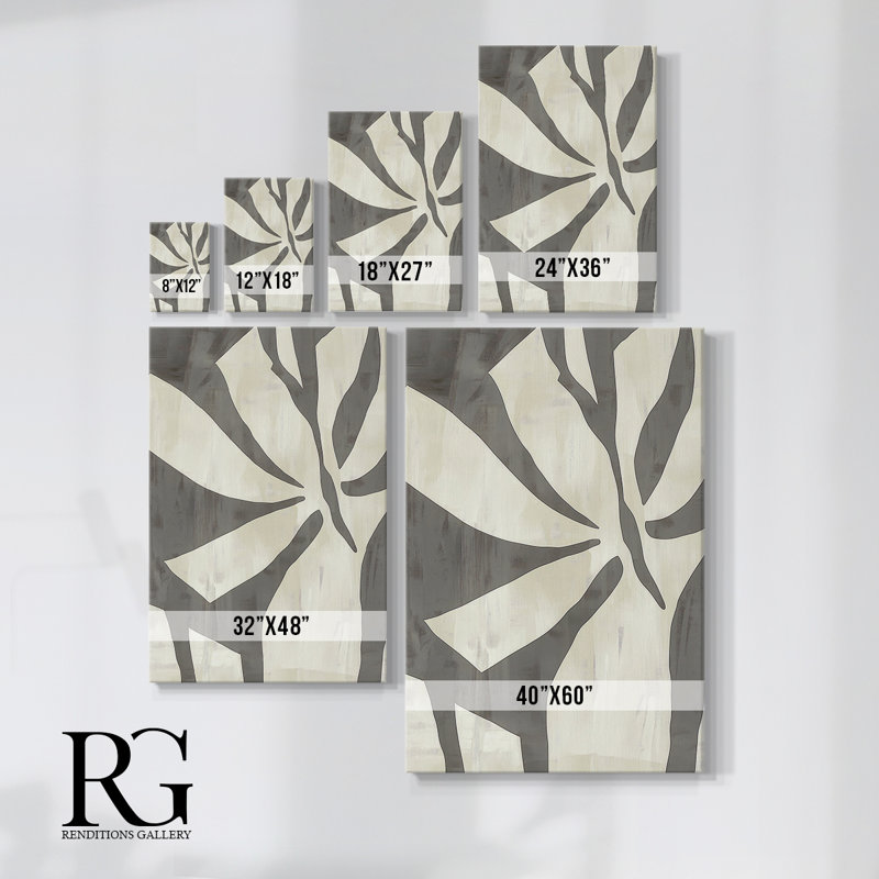 Abstract XI Gallery Wrapped Canvas - Ready To Hang -, 18" H x 12" W