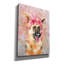 «Flower Crown German Shepherd» par Furbaby Affiliates, art mural sur toile-2098873432