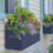 Slat TruDrop Self Watering Window Box Planter-93465341-93465339