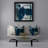 Abstract Reversible Throw Pillow-424495761