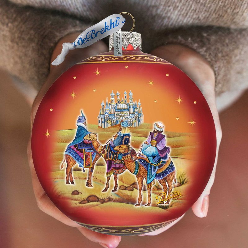 5.5'' Glass Ball Ornament