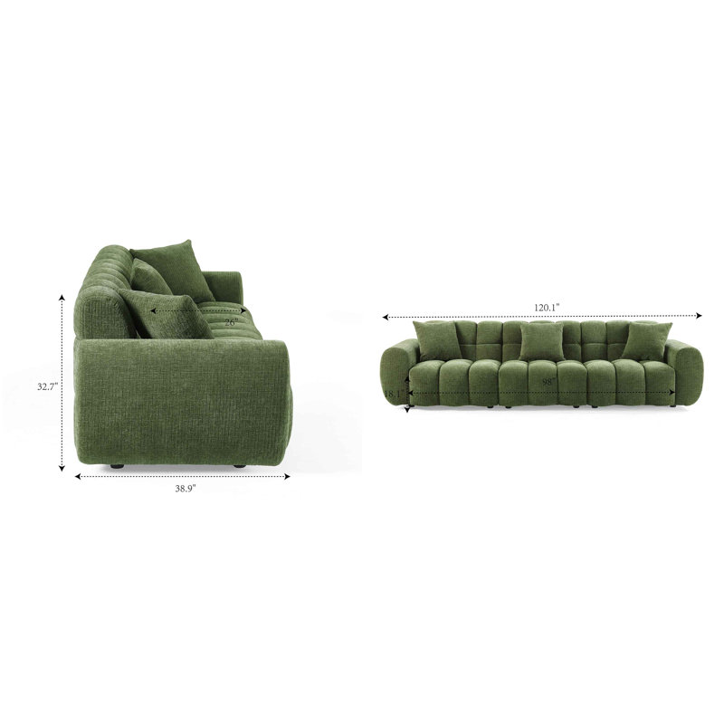 Canapé Joyer, Vert
