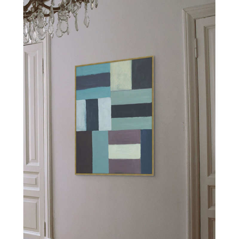 Chroma Matrix 1 Print, 59.16" H x 44.16" W