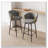 360°Swivel Upholstered Barstools-640059049-640059048
