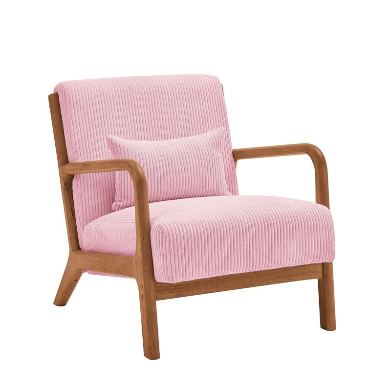Chaise longue en bois, Pink