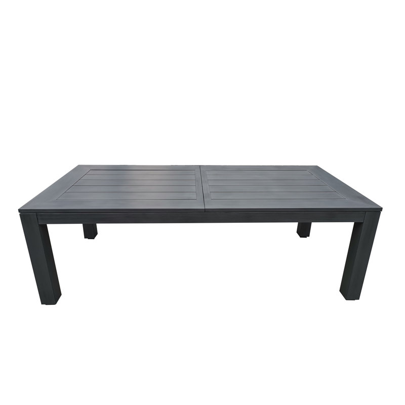Redondo 120'' Extendable Aluminum Outdoor Dining Table