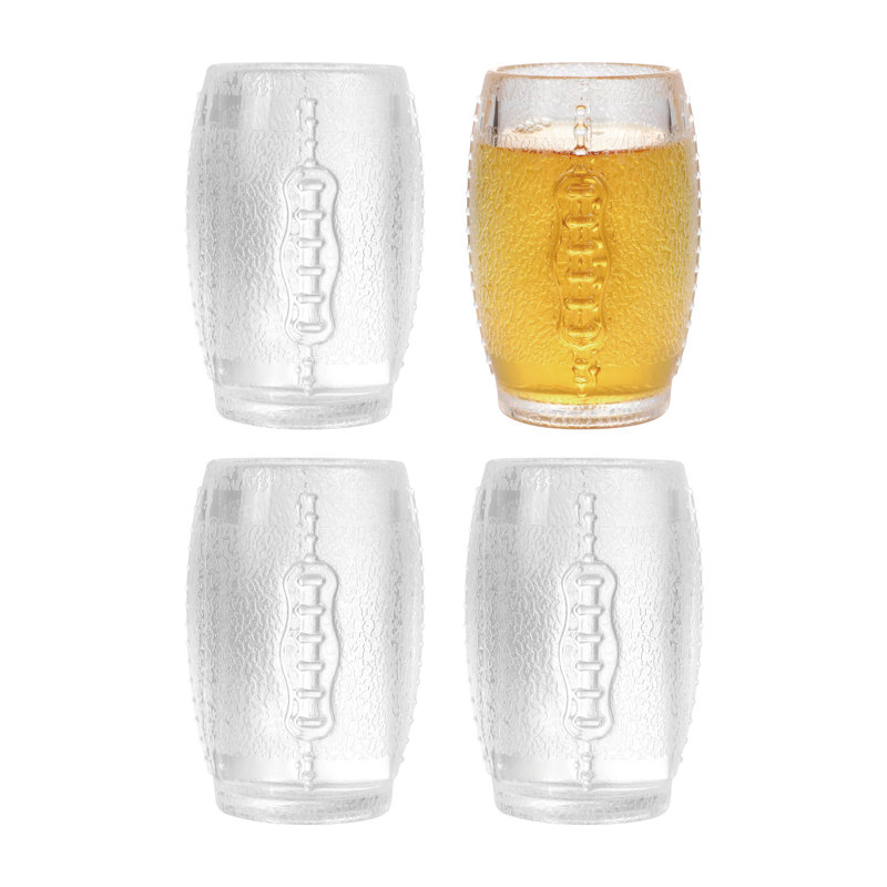 8-Piece Football 2oz Shot Glass