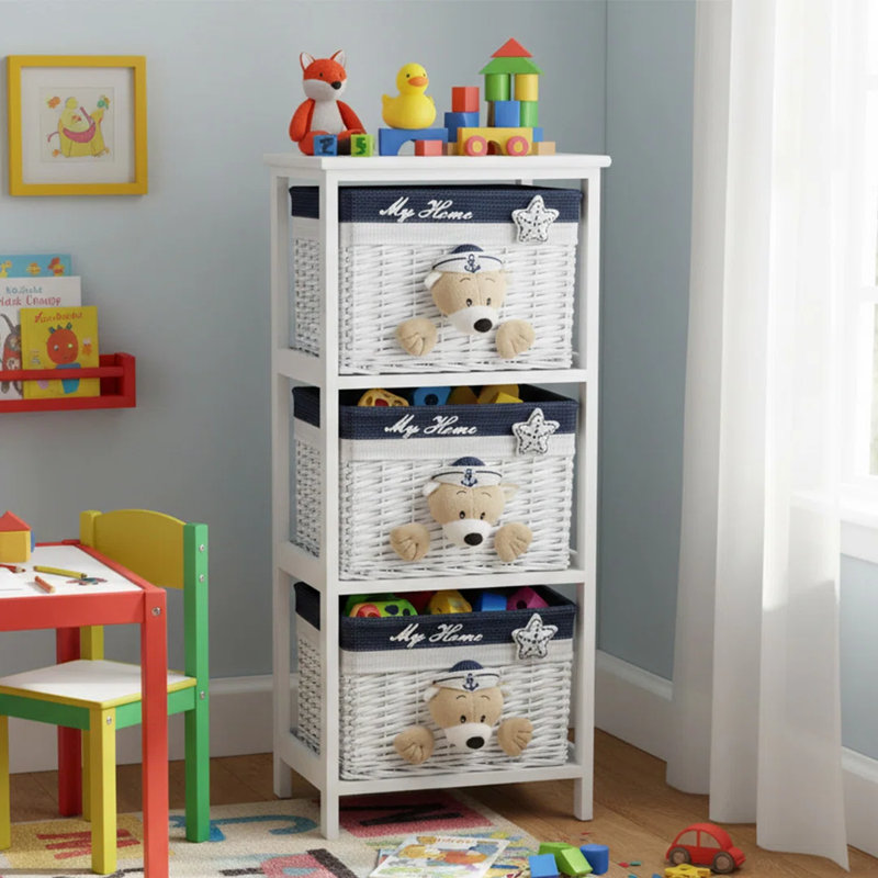3 Drawer Storage Drawer