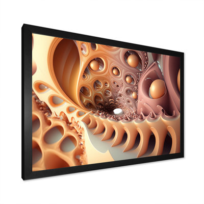 Abstrait paysage de rêve cosmique sur toile