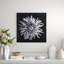 Black And White Flower Epoxy A Print
